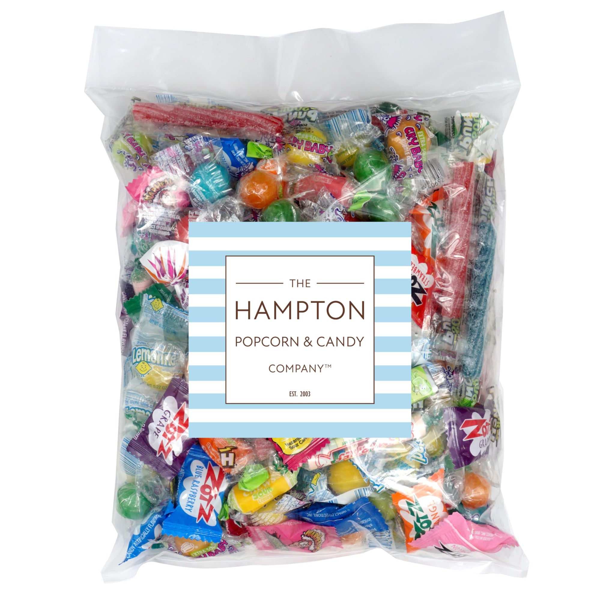 Sour Candy Variety Pack, 2 Pound Sour Candy Mix, Individually Wrapped Bulk Candies, Party Mix Assortment, Pinata Stuffers, Candies For Goodie Bags