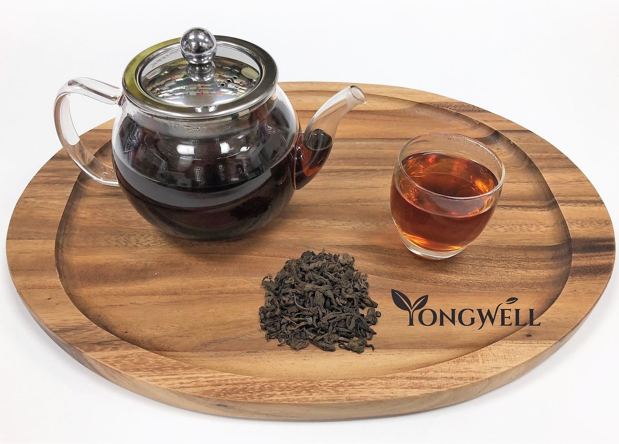 YongWell Premium Yunnan Pu Erh Loose Leaf Tea, 100% Natural, Helps Digestion & Weight Loss (8oz.)