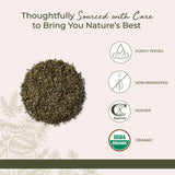 Starwest Botanicals Organic Peppermint Leaves Cut & Sifted - Dried Loose Leaf Herb for Tea, Herbal Blends, Baking, & Cooking, Caffeine Free, Sourced