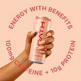 Multi Pack - Oath Nutrition - RTD Energy + Protein - 1 Serving - 12-oz - 12-pack - Juicy Peach