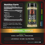 Feast Mode Flavors | Apple Spice Pack | 2 count | 5oz seasonings | Cinnamon Honey Butter | Caramel Apple | meal prep seasoning, low sodium, no msg