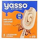 Yasso Sea Salt Caramel Frozen Greek Yogurt Bar 4 Count, 14 FZ