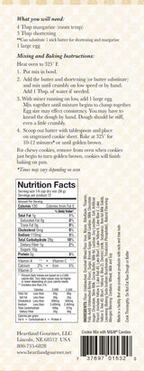 Heartland Gourmet M & M Cookie Mix | Makes Approximately 20 Cookies | Easy to Bake | Make Your Own Fresh Warm Cookies | Product of Nebraska | Pack of 1