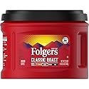 Folgers Classic Roast Medium Roast Ground Coffee, 22.6 Ounces