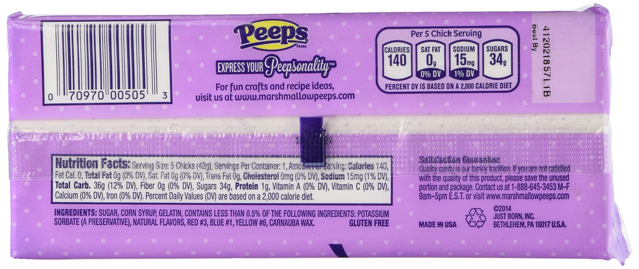Peeps Lavender Chicks/10-Ct