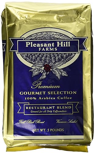 Pleasant Hill Farms Premium Selection Ground Coffee Bland 5 lb. Bag