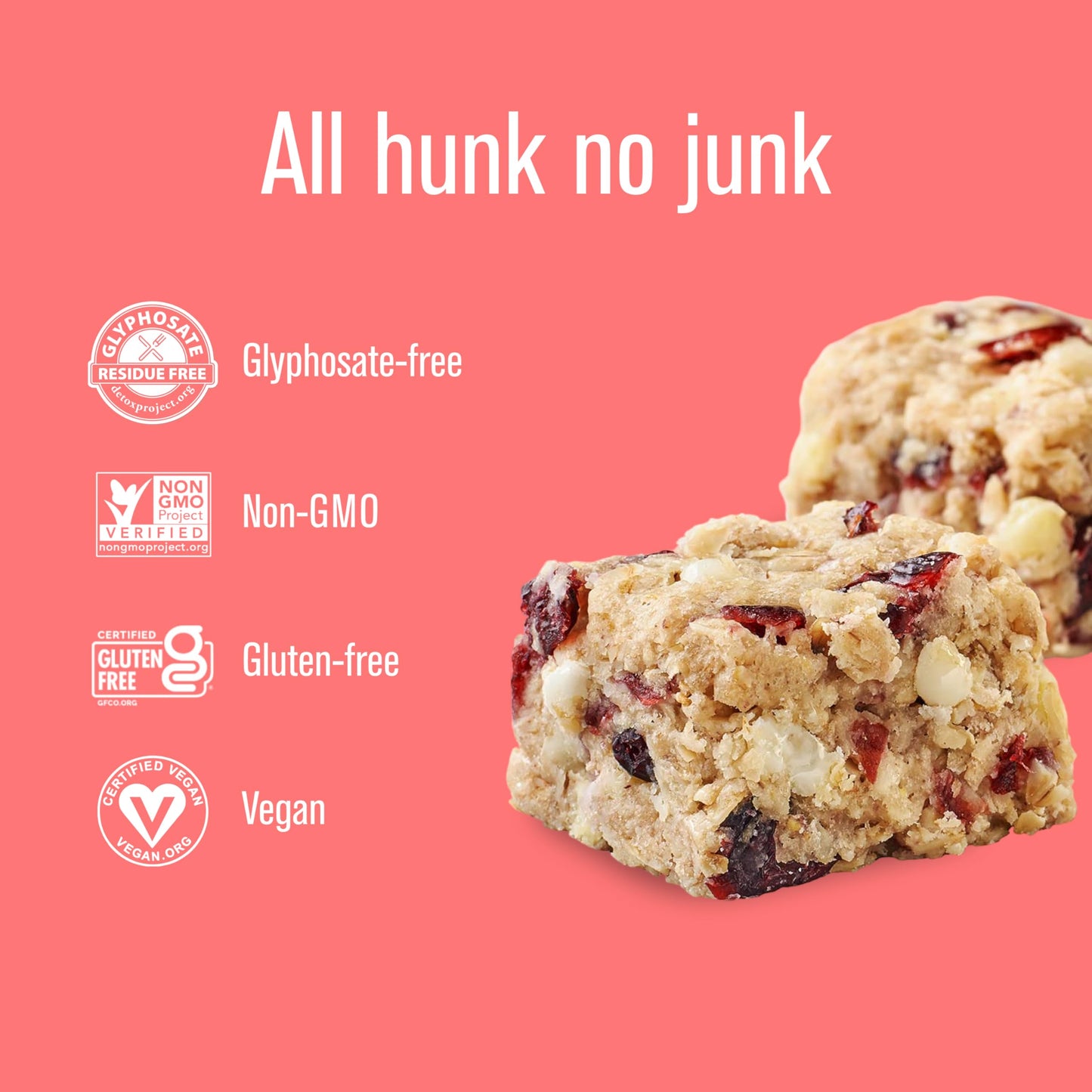 Heavenly Hunks Cranberry White Chip - 6oz Bag