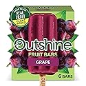 OUTSHINE Grape Frozen Fruit Bars, Gluten Free, Non GMO, Ice-Cream, 14.7 Fl Oz, 6 Count