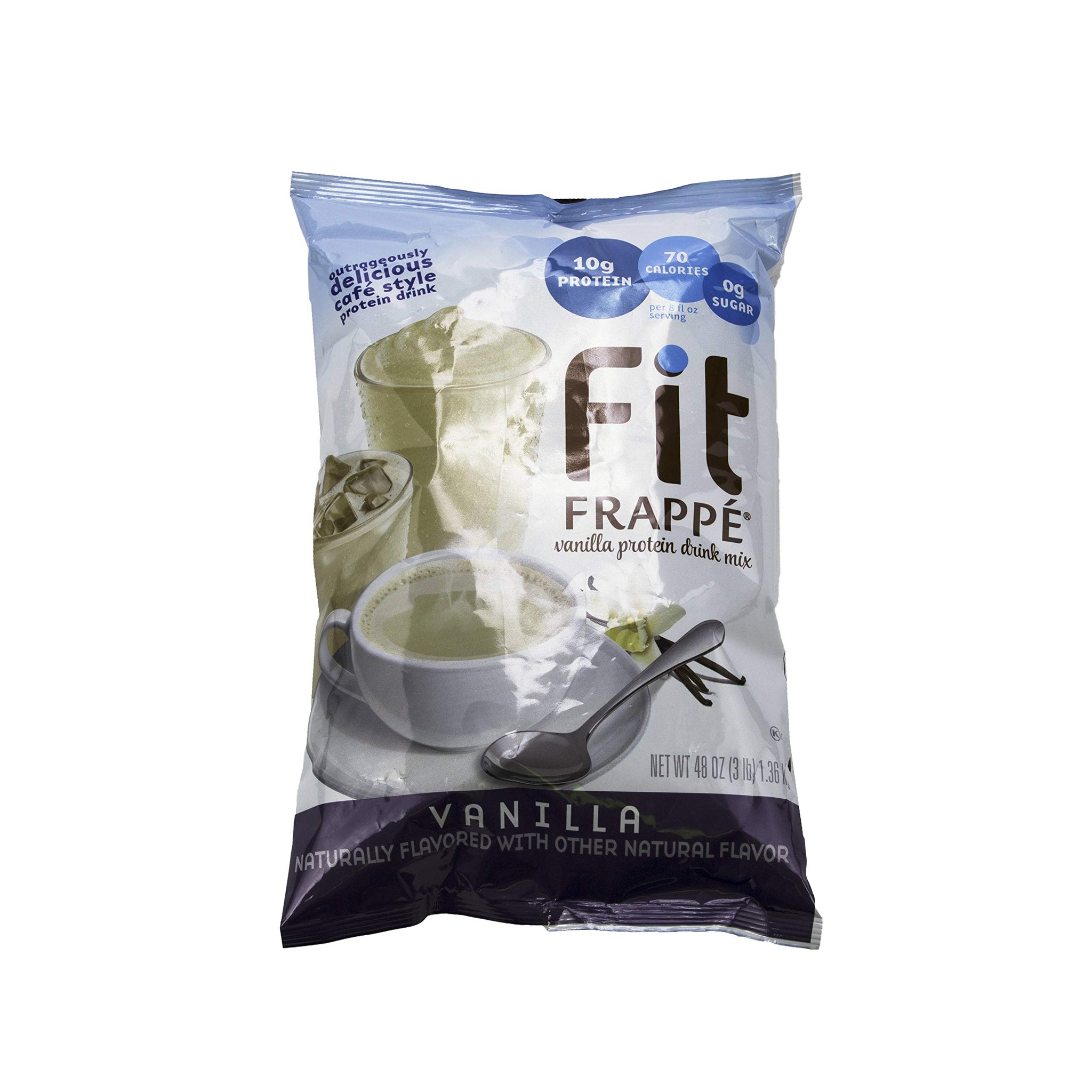 Fit Frappe Vanilla Protein Drink Mix, 3 Pound - 4 per case.