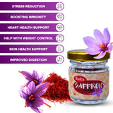 Rudca Food Spanish Saffron Premium Quality Saffron Threads from Spain 2gr