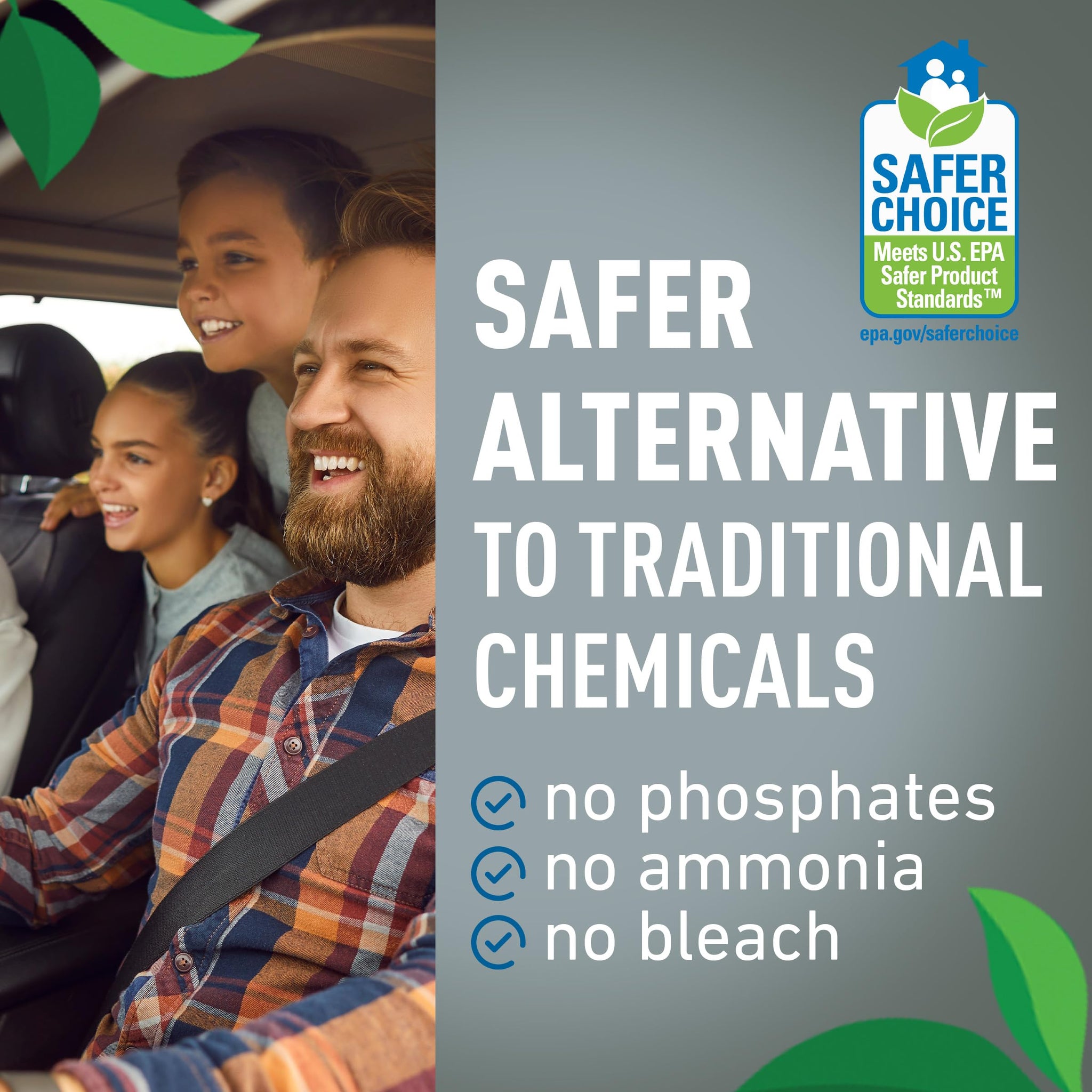 CLR Brands Automotive Calcium, Lime & Rust Remover Spray, 22 oz., Cleaning Spray for Multiple Surfaces, EPA Safer Choice Certified, Ammonia, Phosphate