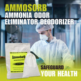 AMMOSORB Reusable Ammonia Odor Eliminator Deodorizer Pouch: Treats 150 Sq. Ft.