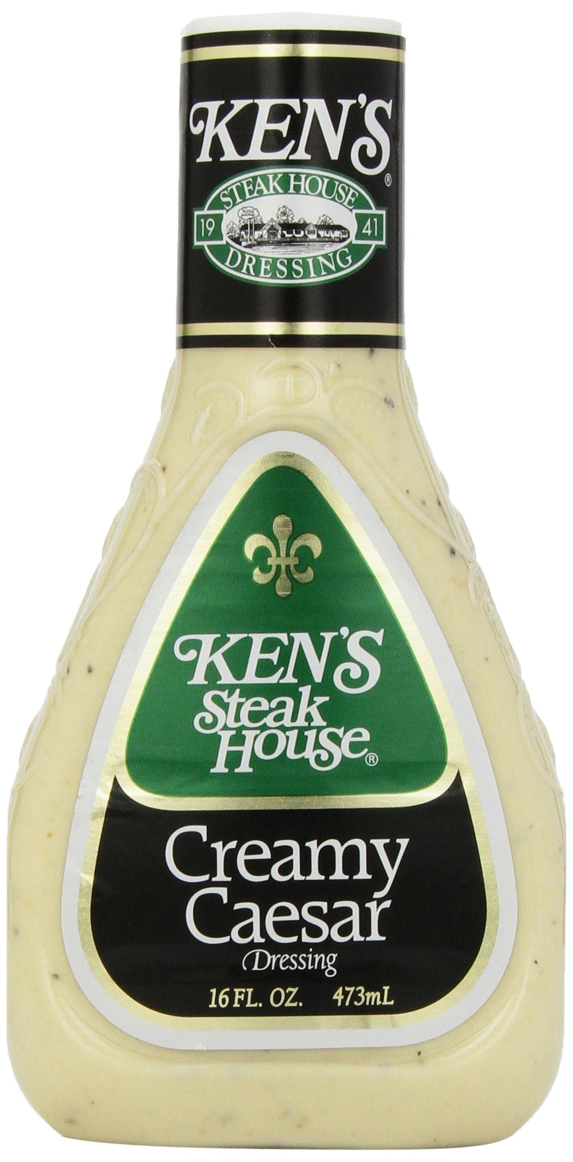 Ken's Foods Creamy Ceasar Salad Dressing, 16 oz