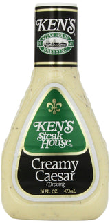 Ken's Foods Creamy Ceasar Salad Dressing, 16 oz
