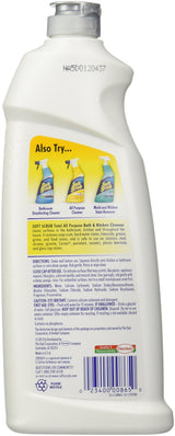 Soft Scrub Cleanser, Lemon, 24 oz-2 pk