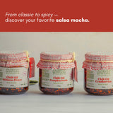 Patricia Quintana | Authentic Mexican Salsa Macha - Gourmet taste | Chili oil and cranberry | Handmade 100% Organic Ingredientes | Perfect Topping