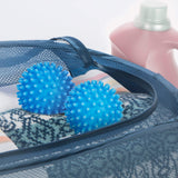 Smart Design Plastic Dryer Balls with Spikes - Set of 2 - Fabric Softener - Eliminates Wrinkles and Reduces Static - for Laundry, Clothes, Fabrics