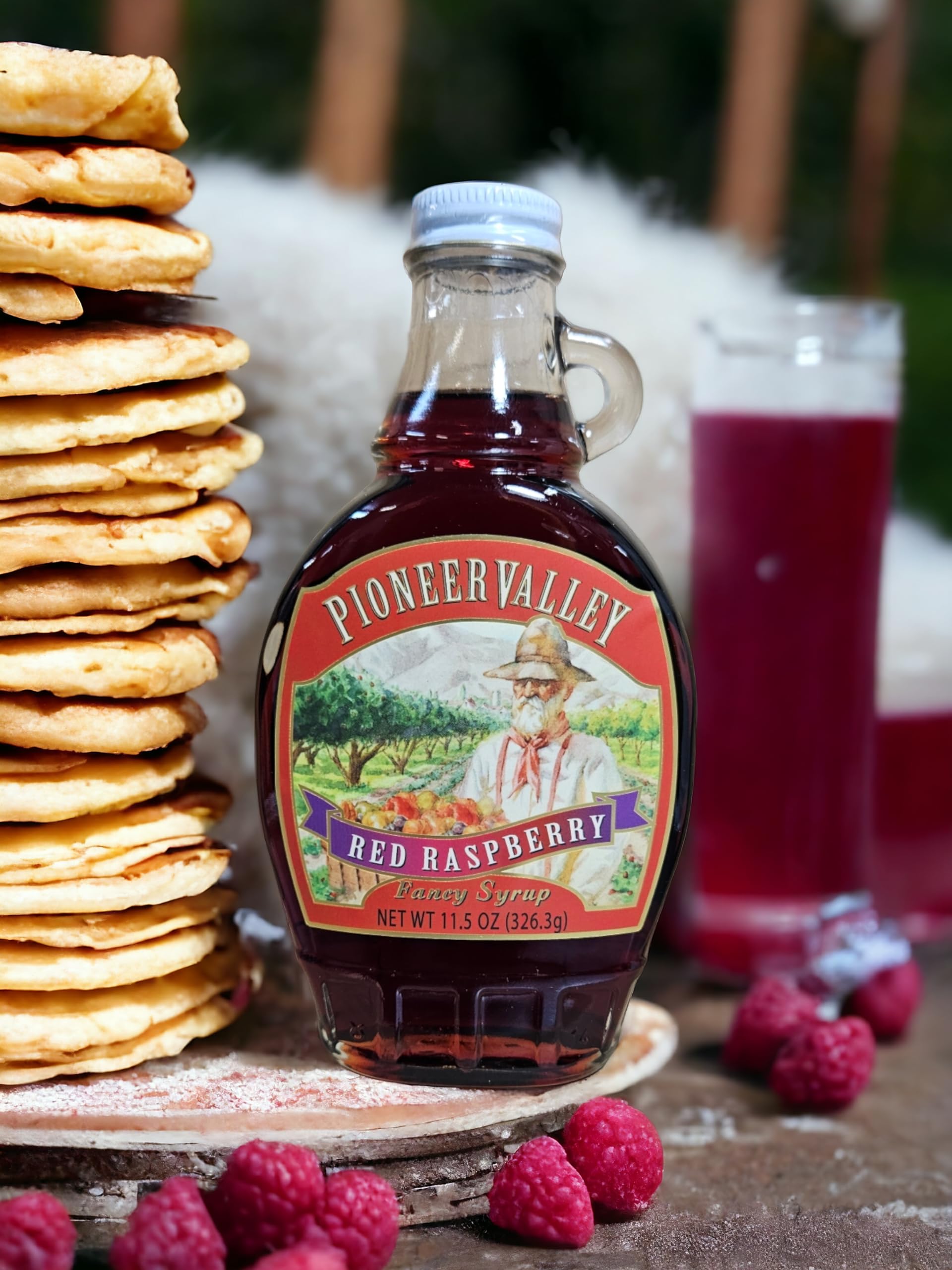 Red Raspberry Pancake Syrup