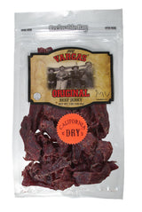 MV Vargas California Dry Beef Jerky - Original Flavor - Extra Dry Style Jerky - 7 oz