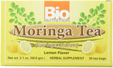 Bio Nutrition Lemon Moringa Tea Bags, 2.1 Ounce