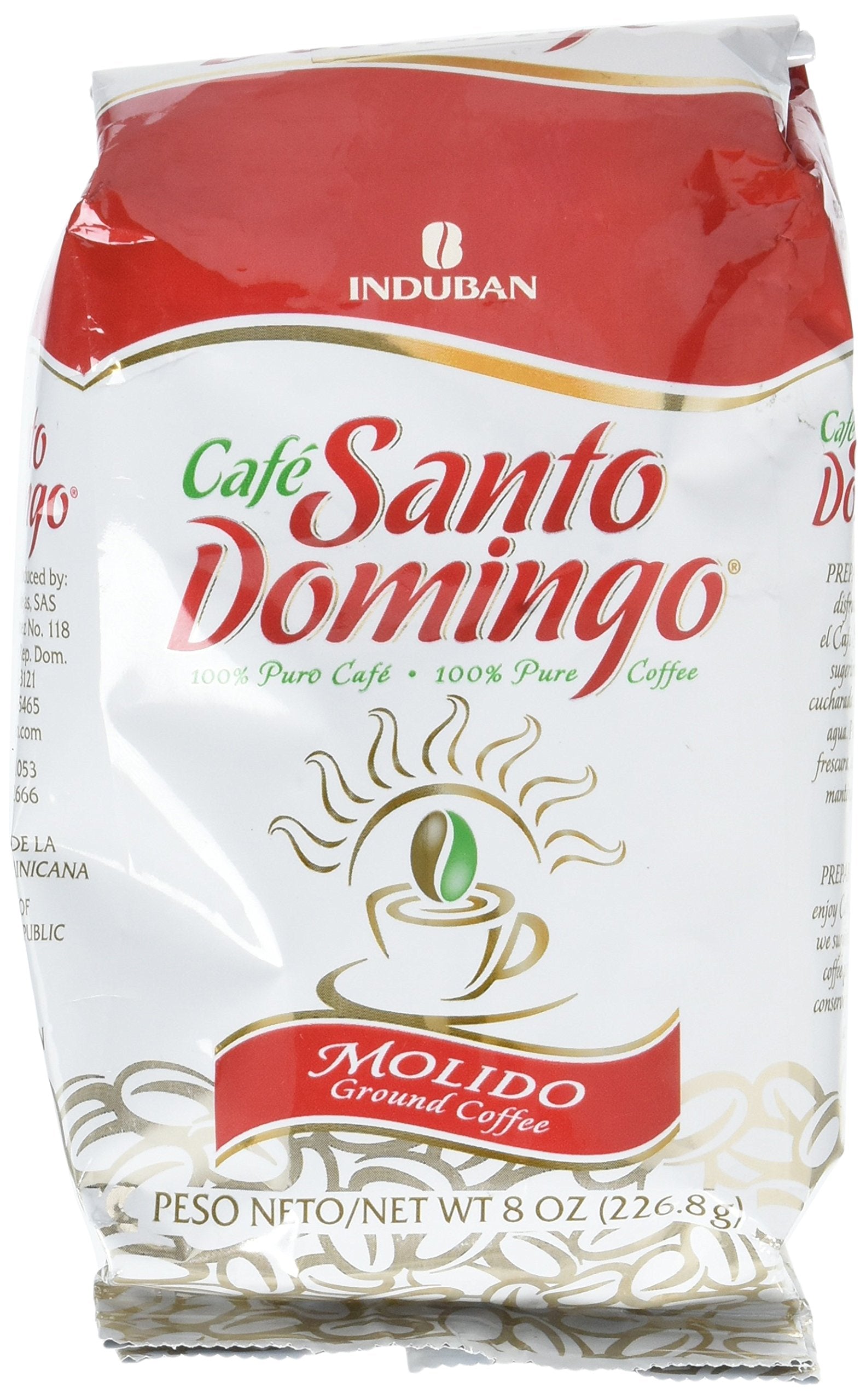 Santo Domingo Ground Coffee 1/2 pound