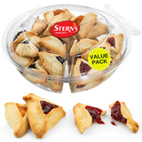 Hametaschen Cookies | Shortbread Cookies Filled with Apricot, Prune & Raspberry Jam | Purim Gifts | Mishloach Manot | Kosher, Dairy Free & Nut Free |