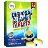 GymAora Garbage Disposal Cleaner & Deodorizer Foaming Tablets - Deep Cleans, Reduces Odors & Freshens Kitchen Sink Drain, Disposal Cleaner Tablets