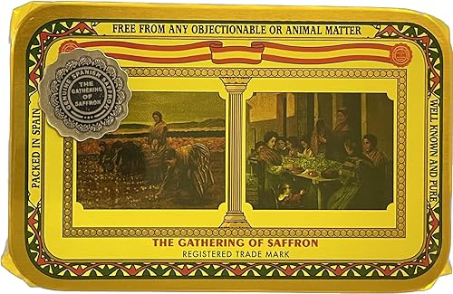 The Gathering of Saffron Brand Saffron, Pure Spanish, Imported by Aiva Products 1/2 Ounce (0.50 Ounce)