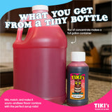 Tiki's Shave Ice Syrup Concentrate for Snow Cones & Shaved Ice - Natural Syrup for Beverages & Desserts - Ideal for Snow Cone, Slushie Machines