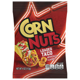 Crunchy Corn Nuts Variety Pack, 4 Ounce Bags Each (Pack of 12), 6 Flavors - Original, Loaded Taco, Ranch, Chile Picante, BBQ & Mexican Street Corn