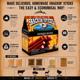 Hi Mountain Seasonings ? Snack Stick Seasoning Kit ? INFERNO BLEND ? Includes Seasoning, Cure, Casings, & Directions ? Seasons up to 20 lbs of Meat ?