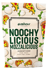 Gloriously Vegan NoochyLicious MozzaLicious - Delicious Vegan Flavoured - Enjoy Authentic Mozzarella Flavor in Vegan Cheese - Free Recipes Included