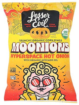 LESSEREVIL Organic Hyperspace Hot Onion Moonions, 6 OZ