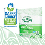 Charlie’s Soap Laundry Powder (50 Loads, 3 Pack) Hypoallergenic Deep Cleaning Washing Powder Detergent - Eco-Friendly, Safe, and Effective