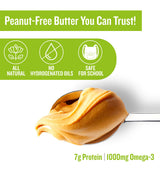 Wowbutter Natural Peanut Free Creamy 4.4lb Jars, 2 Pack