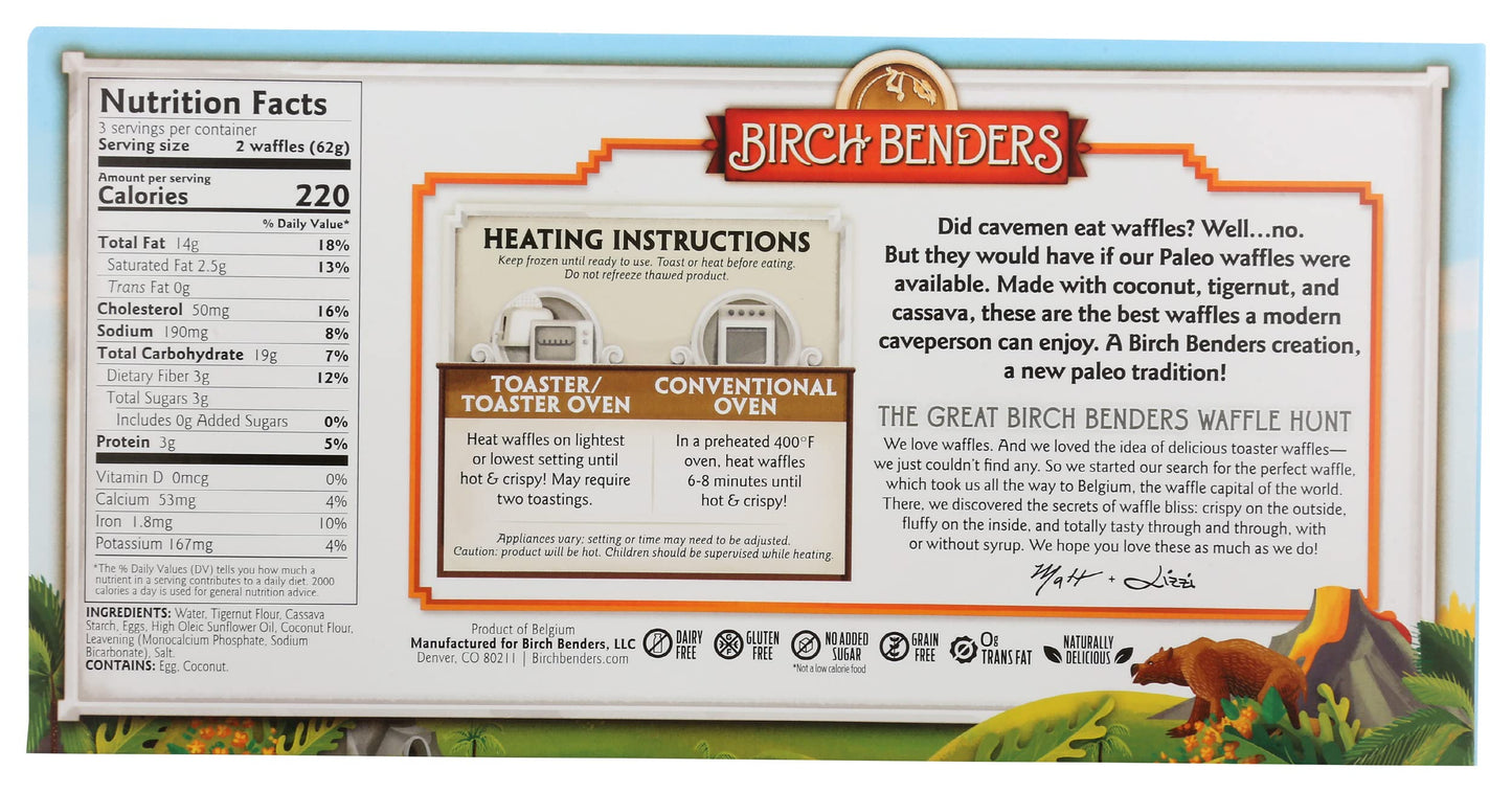 Birch Benders Griddle Cakes, Toaster Waffles Paleo,6.56 Ounce (Pack of 1)