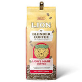 Lion’s Mane Coffee, Medium Roast with 500mg Lions Mane per Serving, Mushroom Coffee for Mental Clarity & Lasting Energy - Smooth Mushroom Blend