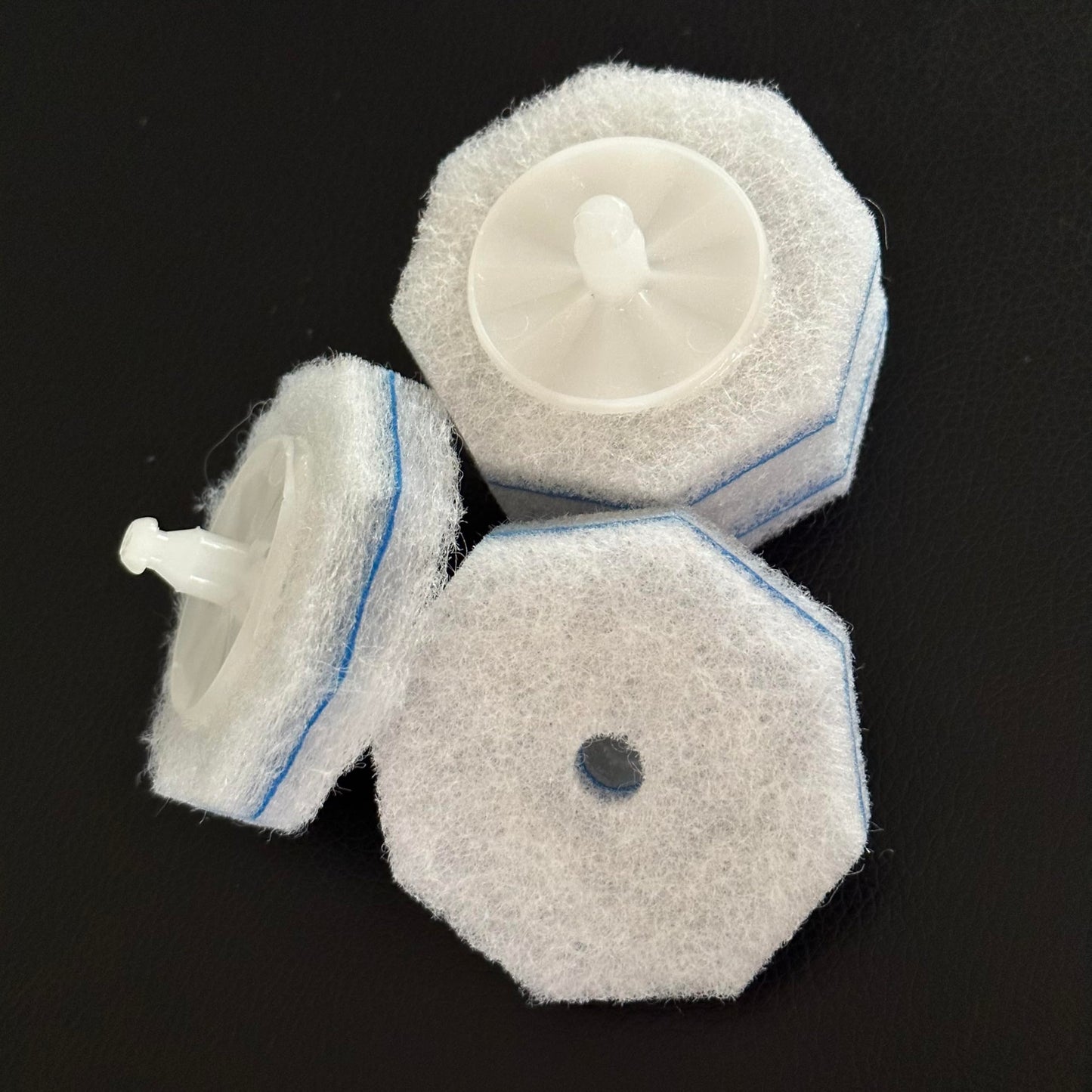 Ahasyyinan Disposable Toilet Wand Refills 30 Count High Density Pads for Deep Stain Cleaning, Anti-Fall Design, Hygienic & Instant Foaming