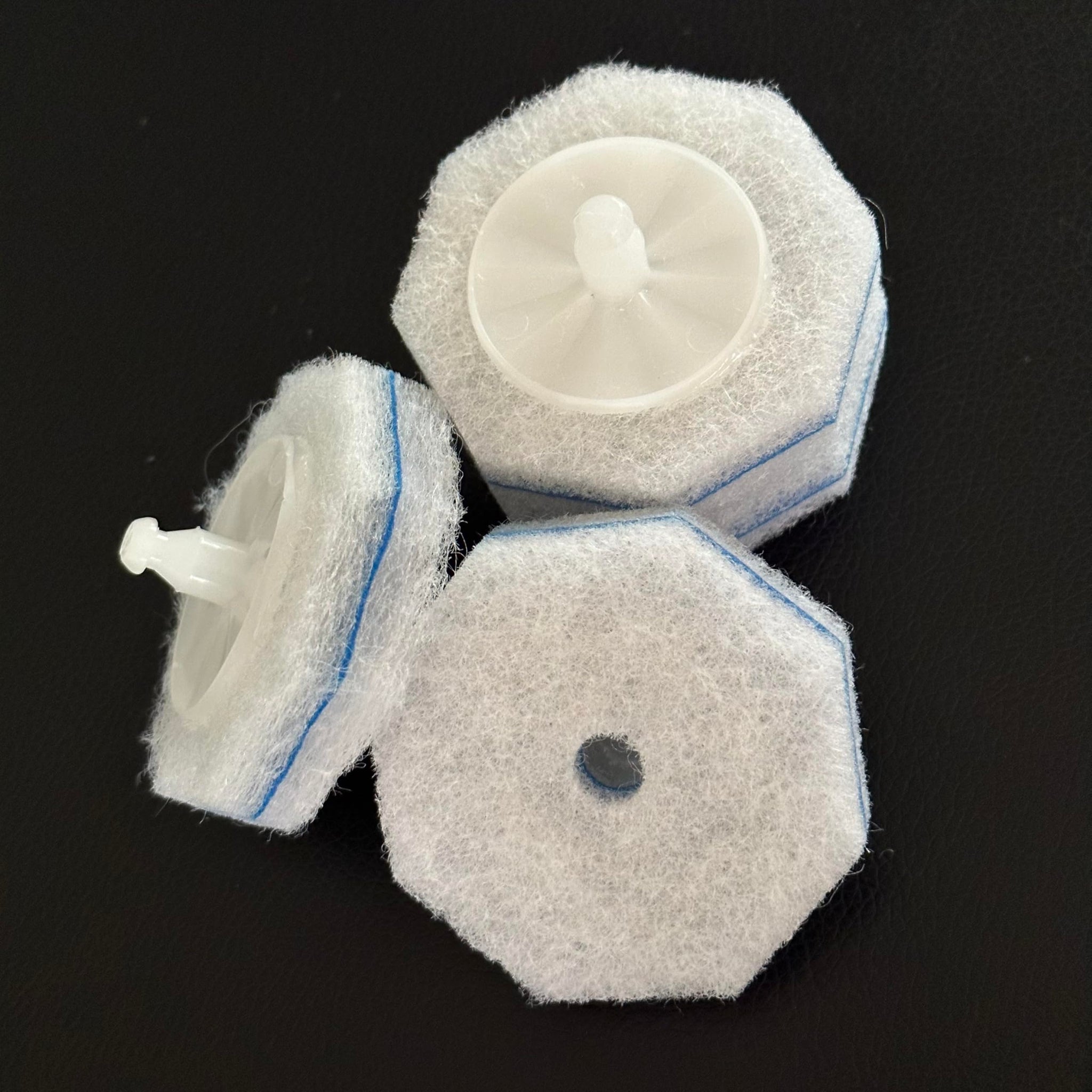 Ahasyyinan Disposable Toilet Wand Refills 30 Count High Density Pads for Deep Stain Cleaning, Anti-Fall Design, Hygienic & Instant Foaming