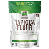 NOW Foods, Organic Tapioca Flour, Gluten-Free and Non-GMO Flour Replacement, 16-Ounce (Packaging May Vary)