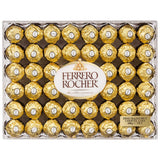 Ferrero Rocher Hazelnut Chocolates Diamond Box 48 Count | Teddy Bear Plush | Valentine Day Premium Gift Bag | Sweetheart Love For Wife Girlfriend