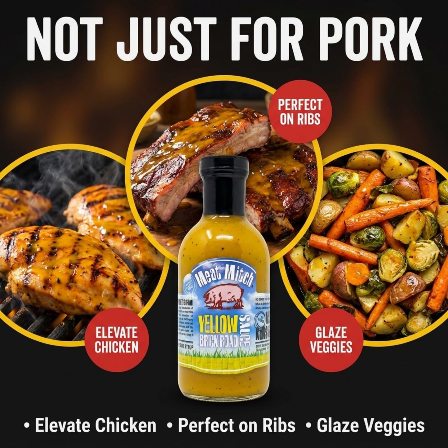 Meat Mitch Yellow Brick Road Sauce