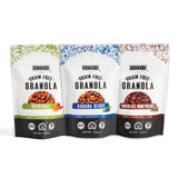Witzi's Grain Free Granola, Variety Pack, 5oz (Pack of 3), Original, Banana Berry, Chocolate Honeyberry, Made with Almonds, Walnuts & Pecans, Vegan