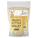 Jiva Organics Little Millet 2 LB Bag | Whole Grain, Gluten-Free & Organic | Rich in Fiber & Essential Nutrients for Healthy Cooking
