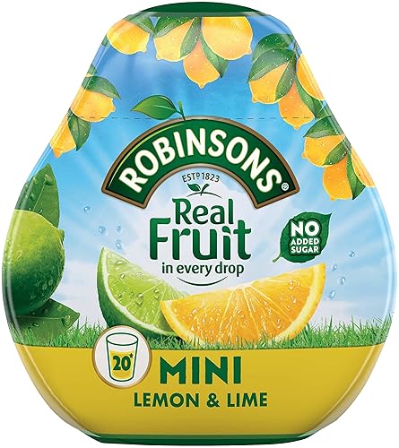 Robinsons Squash'd Lemon & Lime No Added Sugar 66ml (Pack of 2)