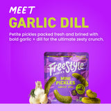 Freestyle Snacks Classic Dill Petite Pickles, 3.5 Ounce