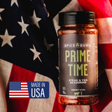 Spice Guru Prime Time BBQ Rub - Gifts for Men Who Cook, Gifts for Dad, Men Gifts, Dad Birthday Gift - Spices and Seasonings Sets - Steak Seasoning