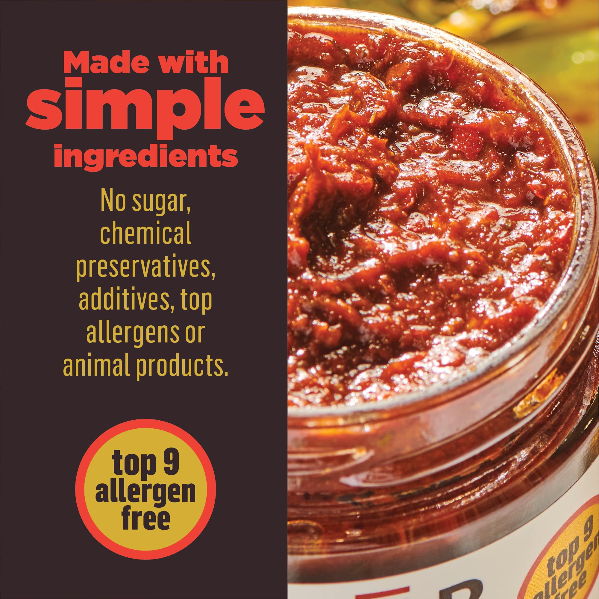 PUR Spices Chipotle Fire Spicy Hot Sauce I Chili Pepper Cooking Paste for Dipping, Chili Seasoning, Taco Sauce, Salsa I Plant Based, Gluten Free, No