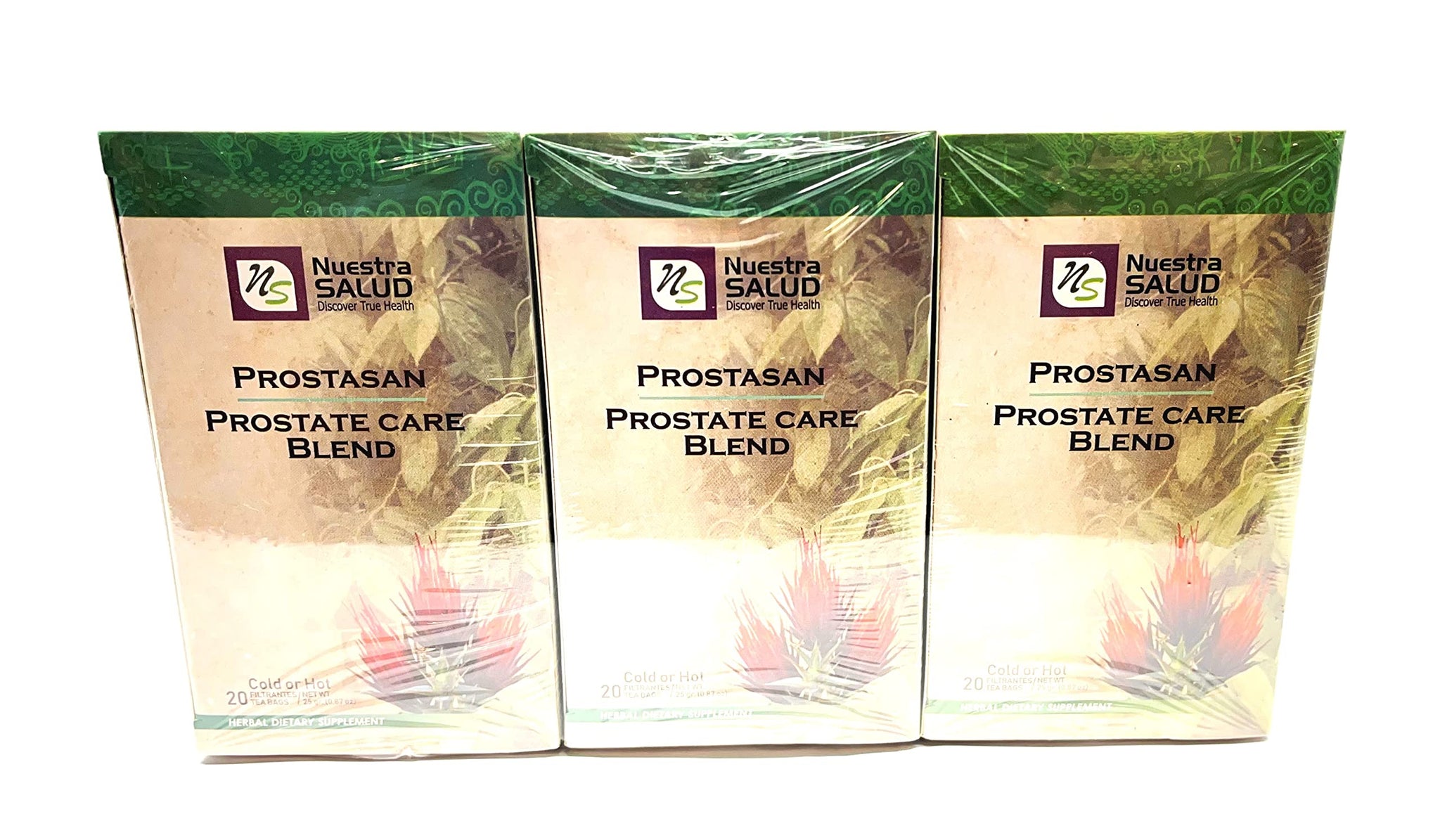 Prostate Herbal blend - Prostasan Filter Tea Bags (60 Tea bags) Value pack