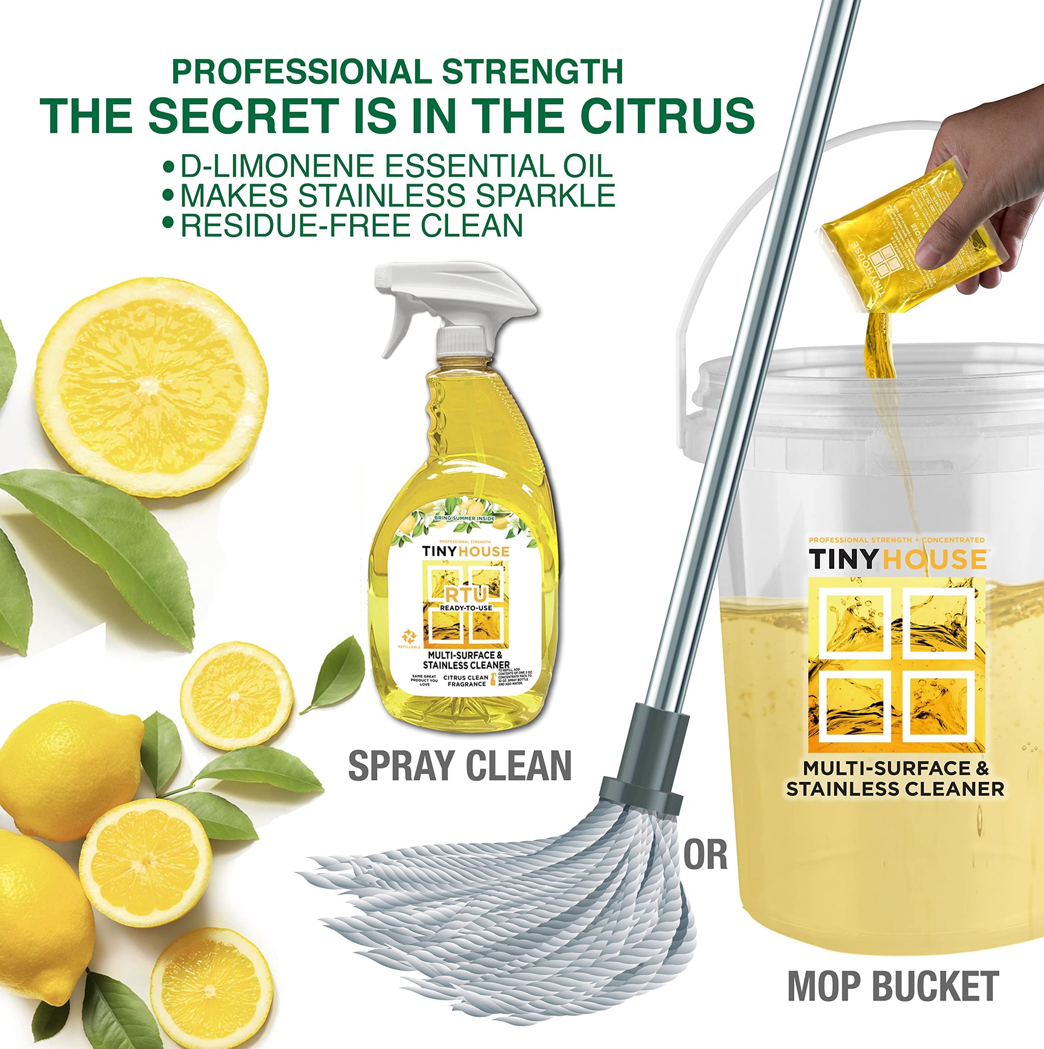 Tiny House Multi-Surface & Stainless Cleaner Kit